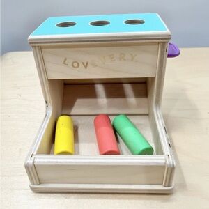 Lovevery Wooden Peg Drop Montessori Toy